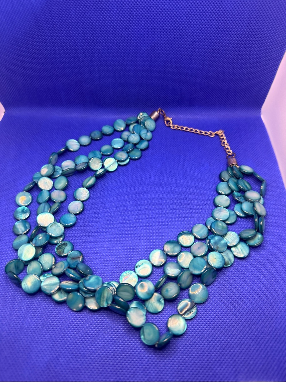 3/$30 Multi-Strand Turquoise Beaded Necklace - Women's Statement Jewelry